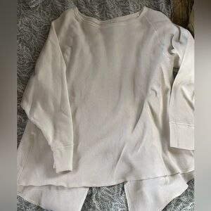 We The Free thermal white layering shirt